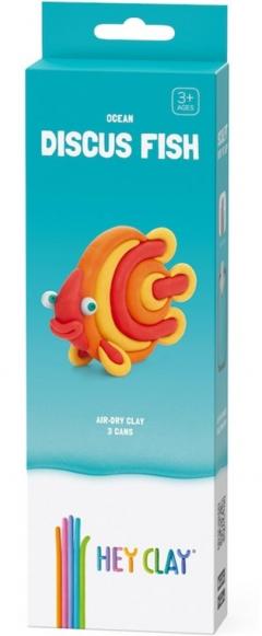 Set creativ din lut - Hey Clay Ocean - Peste Discus