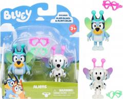 Set 2 figurine - Bluey - Aliens: Bluey & Chloe