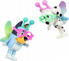 Set 2 figurine - Bluey - Aliens: Bluey & Chloe