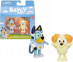 Set 2 figurine - Bluey - Surprise Blaster Suit: Bluey & Chucky