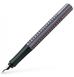 Stilou - Faber-Castell Grip 2011 F (Glam-Silver)