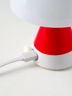 Lampa portabila - Mina M, rosu