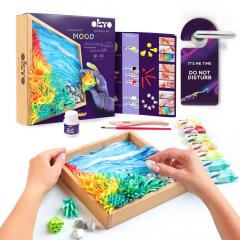 Set creativ - Sensory Art - Modelling clay 3D Wood&Craft Ocean Calm