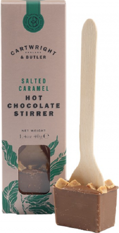 Ciocolata pe bat cu caramel sarat
