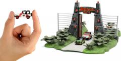 Set masinute metalice + scena Jurassic Park