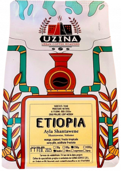 Cafea boabe - Etiopia Ayla Natural, 250g