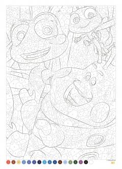 Mystery Colouring - Portraits