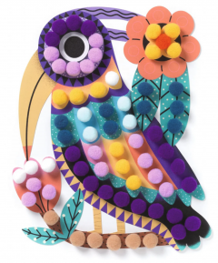 Joc creativ - Pasari cu bilute