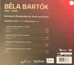 Sonatas And Rhapsodies For Violin And Piano