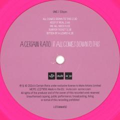 It All Comes Down To This - Neon Pink Vinyl