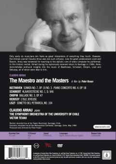 Claudio Arrau - The Maestro and the Masters (DVD)