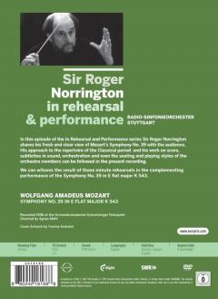 Sir Roger Norrington in Rehearsal & Performance (DVD)