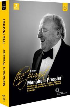 Menahem Pressler - The Pianist (4xDVD)