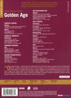 Great Voices of the Golden Age (DVD)