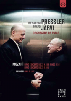 Menahem Pressler/Paavo Jarvi: Mozart/Debussy (DVD)