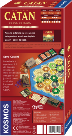 Extensie - Catan - Jocul de baza (5-6 jucatori) (Editia 2025)