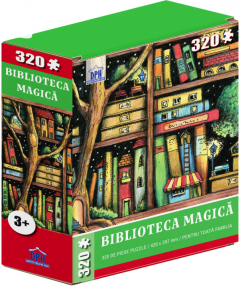 Puzzle - Biblioteca Magica, 320 piese
