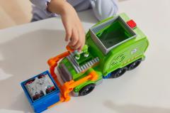 Jucarie - Patrula catelusilor - Camion de reciclare si figurina Rocky