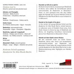 Handel: Ombrai Mai Fu