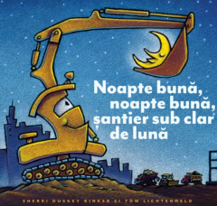 Noapte buna, noapte buna, santier sub clar de luna