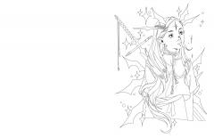 The Modern Manga Coloring Book