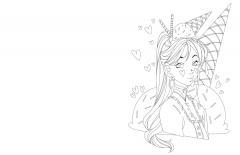 The Modern Manga Coloring Book