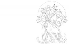 The Modern Manga Coloring Book