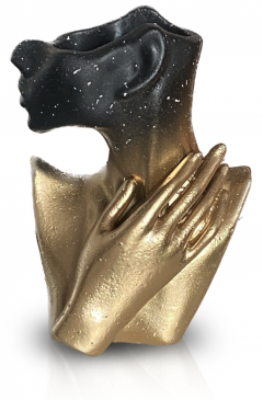 Vaza - Escamillo - Negru-Gold