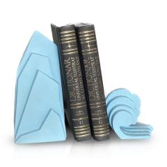 Suport carti - Fjord - Albastru