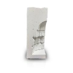 Suport carti - Carteorum - Alb-Nisip