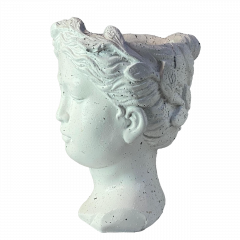 Vaza - Antique - Alb-Nisip