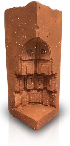 Suport carti - Carteorum - Terracotta