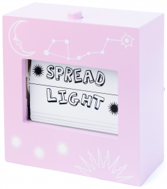 Obiect decorativ - 25 Phrases For A Happy Life - Pink