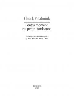 Pentru moment, nu pentru totdeauna