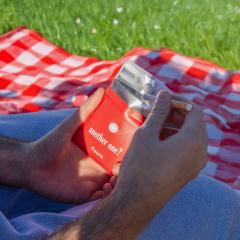 Scrumiera portabila You light my fire