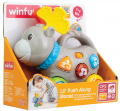 Jucarie interactiva - Lil' Push Along Moose