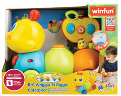 Jucarie cu telecomanda - R/C Wriggle 'N Giggle Caterpillar