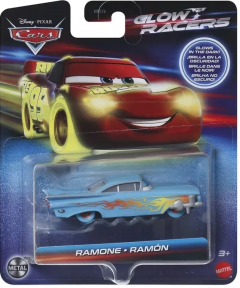 Jucarie - Cars Glow Racers - Masina metalica - Ramon