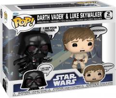 Set 2 figurine - Funko Pop! Star Wars: Darth Vader & Luke Skywalker