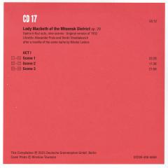 Symphonies - Concertos - Lady Macbeth