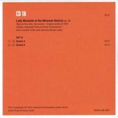 Symphonies - Concertos - Lady Macbeth