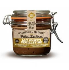 Crema de ciocolata tartinabila cu alune si biscuiti - Comptoir de Mathilde