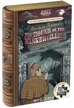 Puzzle cu doua fete - Jigsaw Library - The Hound of The Baskervilles