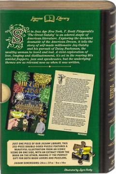 Puzzle cu doua fete - Jigsaw Library - The Great Gatsby