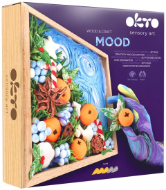 Set creativ - Sensory Art - Wood & Craft Succulents - Joy