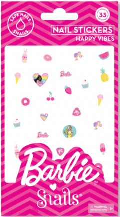 Stickere pentru unghii - Barbie - Happy Vibes