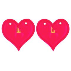 Inimi pentru incaltaminte - Pink