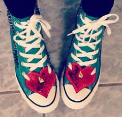 Inimi pentru incaltaminte - Pink