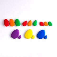 Set creativ - Rainbow Pebbles