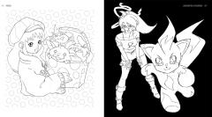 Color Manga: The Monster Manga Coloring Book